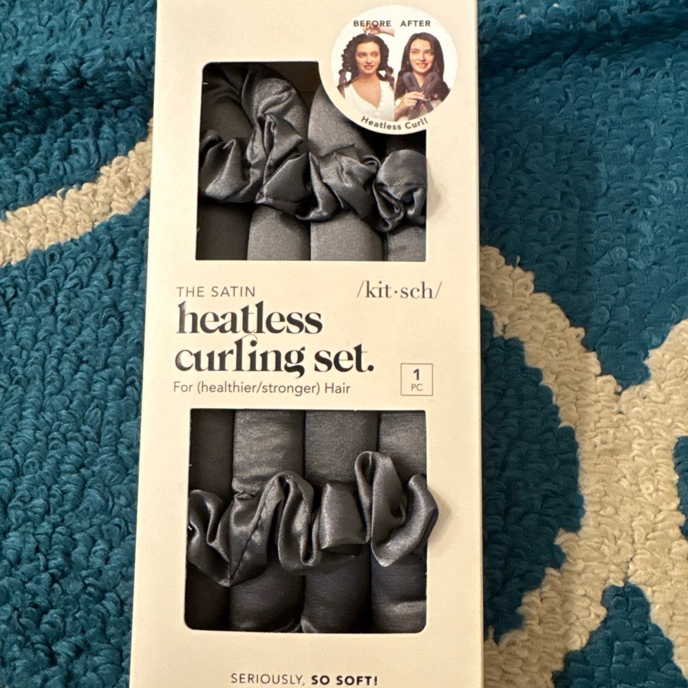 Kitsch The Satin Heatless Hair Curling Set